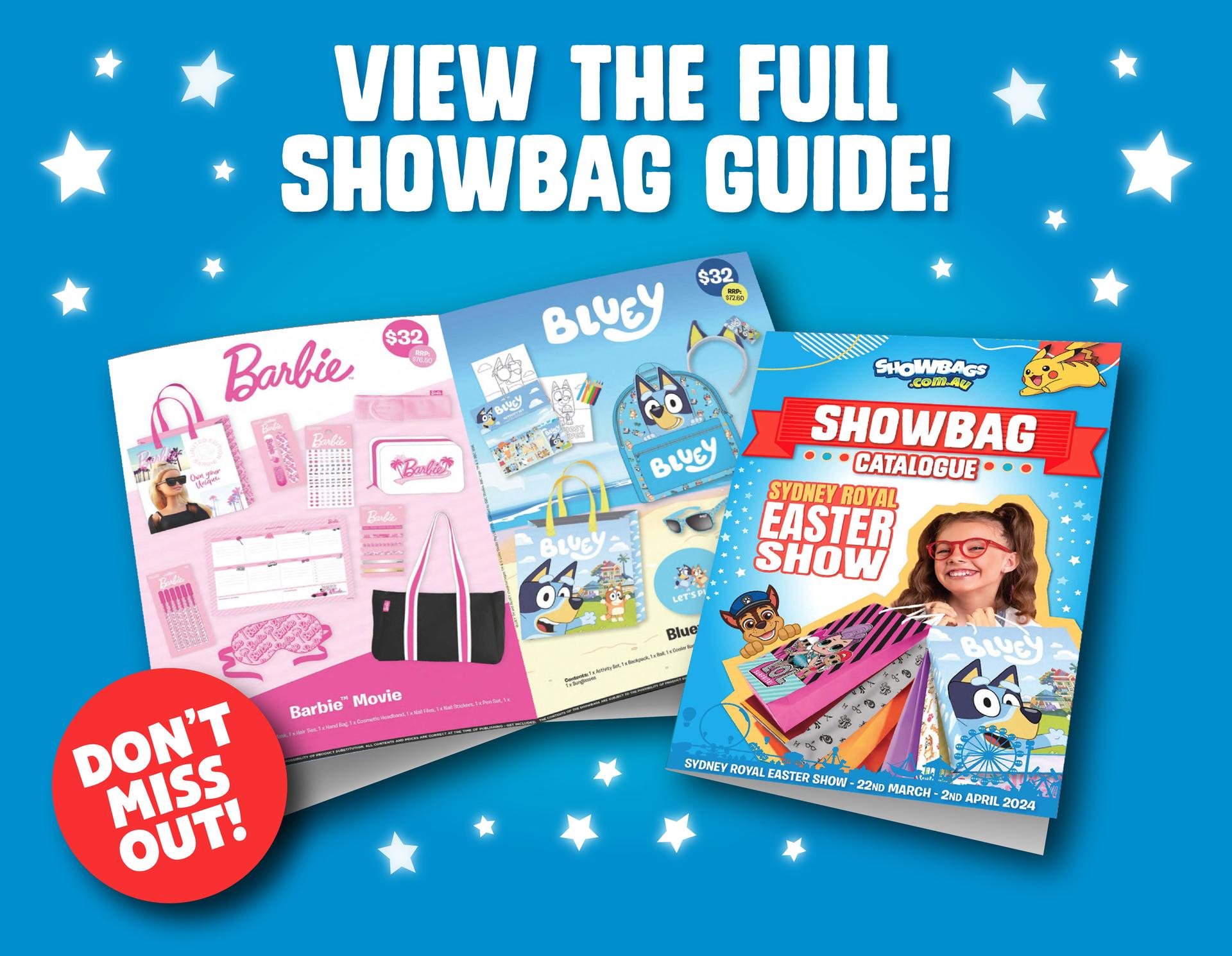 🎡 Sydney Easter Show Now On! Showbags